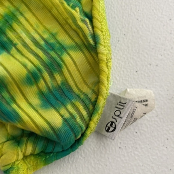 Split tie dye bikini top medium - Picture 3 of 6
